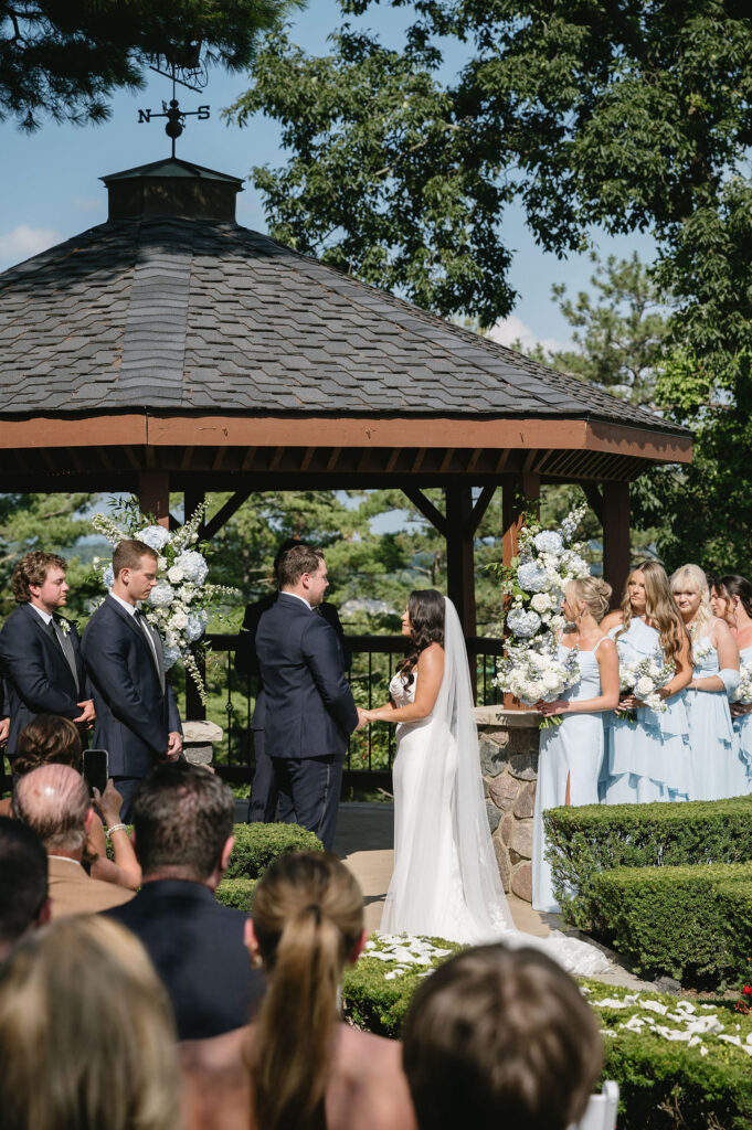 golf course wedding ceremony