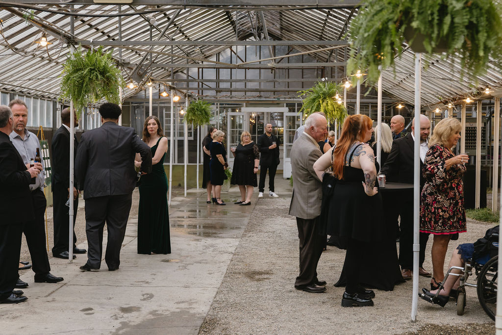 Goldner Walsh wedding reception space