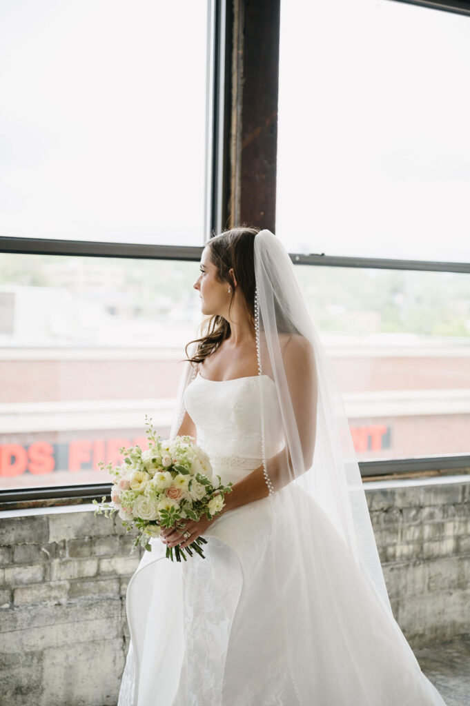 bridal portrait at the high five grand rapids