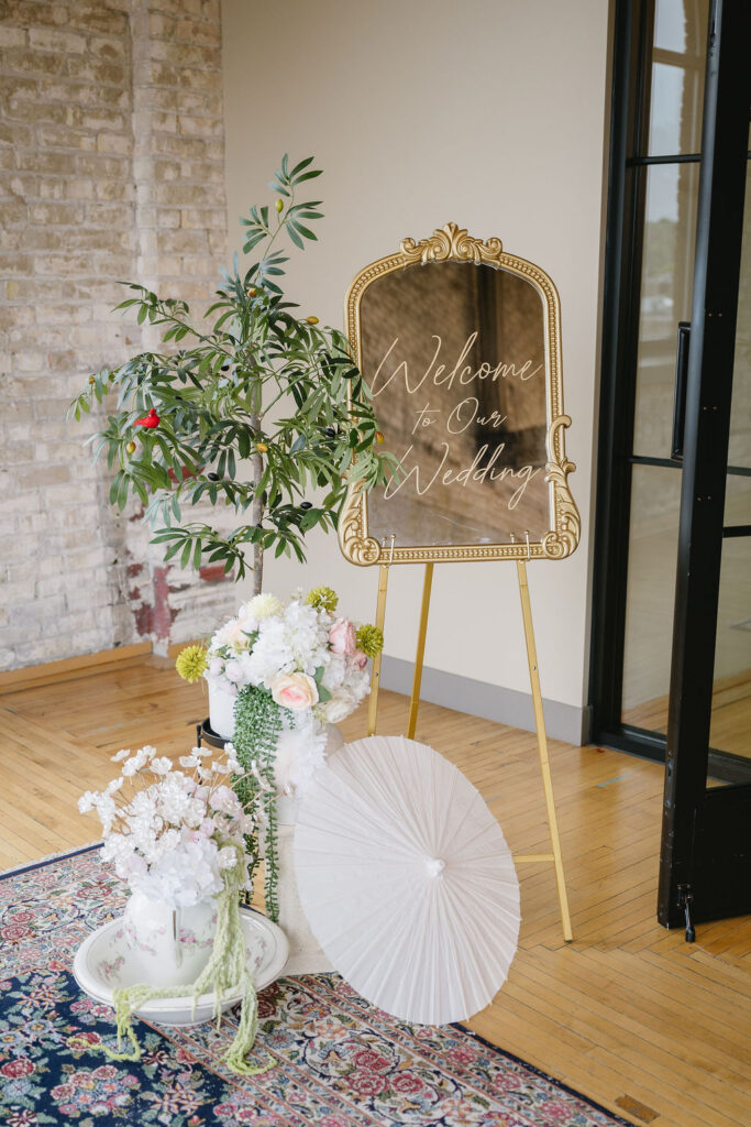wedding welcome sign