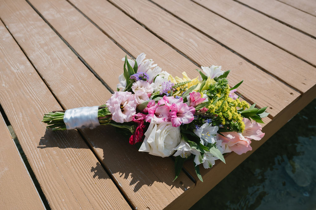 wildflower wedding bouquet