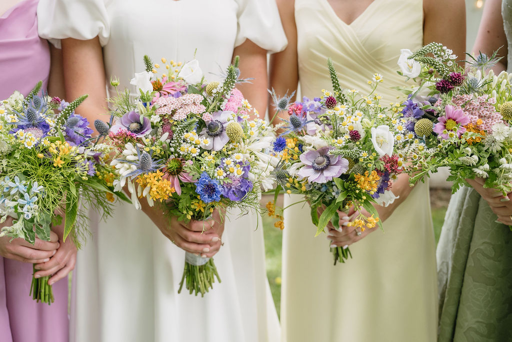 wildflower wedding bouquets