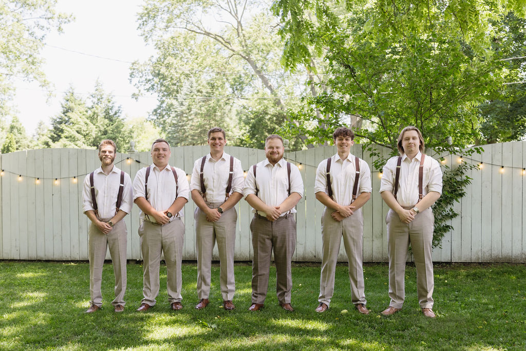 groomsmen portrait