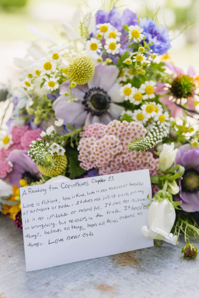 wildflower wedding bouquet