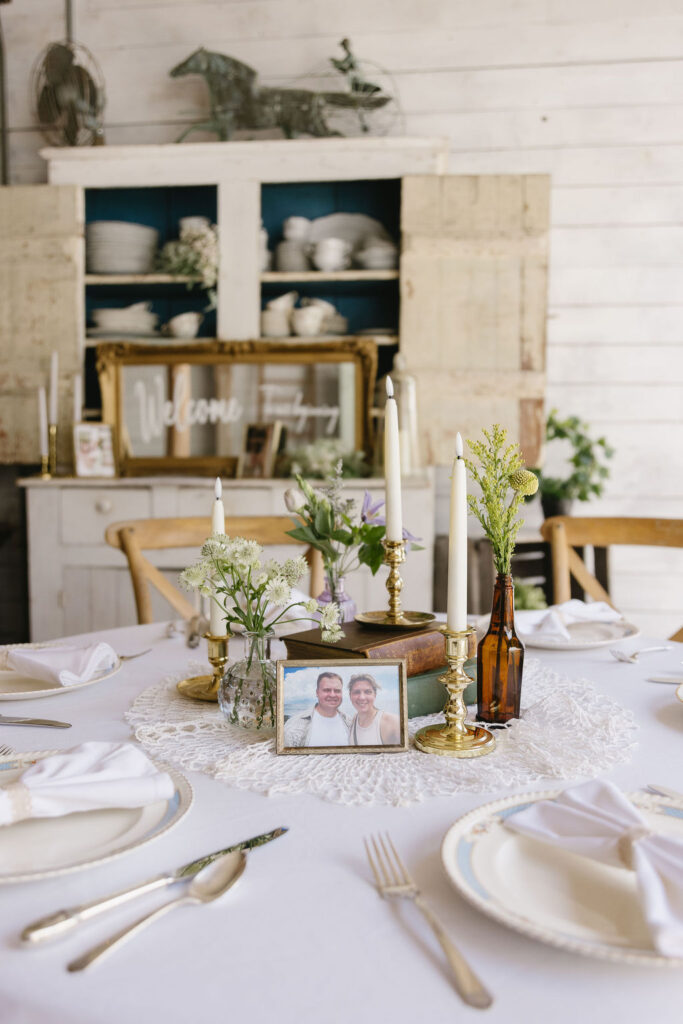 wedding reception table decor