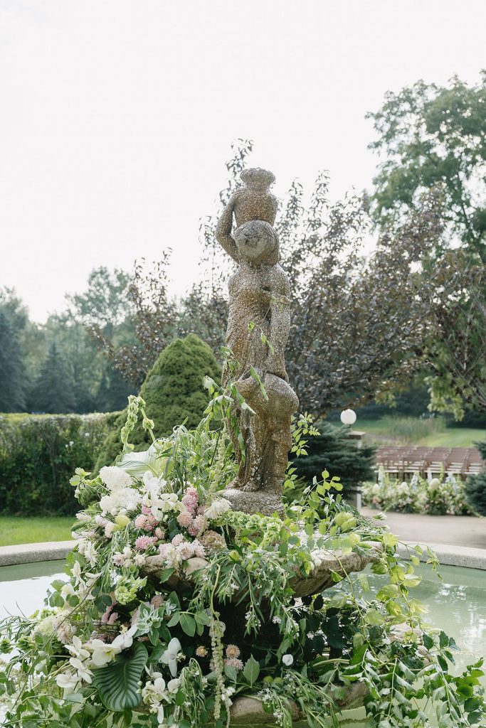 belvedere estate water fountain