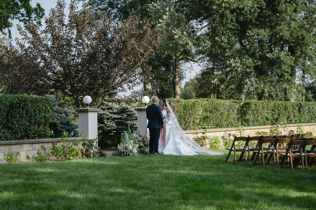 belvedere estate outdoor ceremony space
